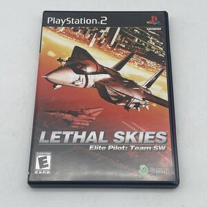 Lethal Skies Elite Pilot: Team SW (PlayStation 2, 2002) Complete w/ Manual